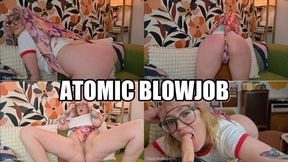 Nerd Gives Blowjob in an Atomic Wedgie with Lexi Dollface