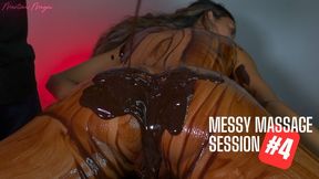 My masseur fucked me full of chocolate