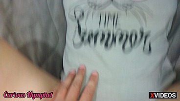 Curious Nymphet - blonde Milf white big ass cute socks footjob hairy pussy licking hardsex fucking handjob cumshot big ass