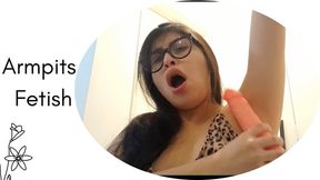 Sucking and fucking my armpits