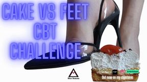 CAKE VS FEET CBT CHALLENGE