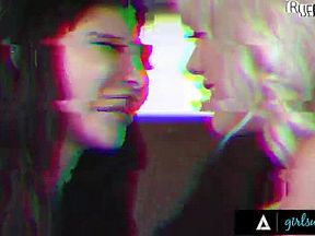 GIRLSWAY - Cuckold Watches August Skye Lesbian Affair With Connie Perignon - FRENCH SUBTITLES