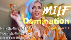 MILF Domination Compilation V.1 : Femdom Stepmom & Cougar MILF Mistress | Verbal Humiliation Orgasm Control CEI JOI