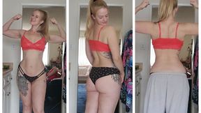 Muscle Mommy Shows Off Body