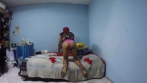 Joselynne Crossdresser In High Heels Webcam In Mini Dress Part Second