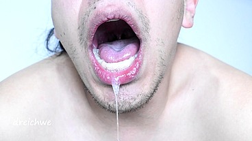 Úvula con saliva