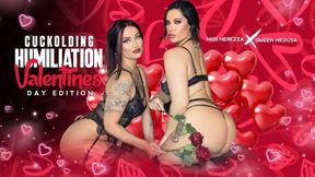 Queen Medusa x Miss Nerezza Valentine's Day Cuckolding Special