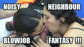 FEMALE DOMINATION BLOWJOB 260201BI8 JUDY + VIOLET TWO NEIGHBOURS COMPLANING WHILE SUCKING COCK (COMPLETE) + FREE SURPRISE SHOW (FULL HD MP4 VERSION)