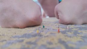 Giant Finds an Infestation of Tinies in His Home Ass and Belly Vore