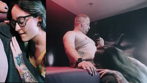 lapdance with extra (hairy bush)