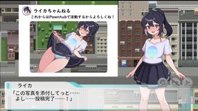 #1 [Expose it! Outdoor exposure distribution] A girl who exposes herself to attract more registrants! Live video part1