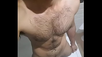 NRI Indian Guy Jerking In The Washrom