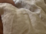 Woke up like this - suck my Sunday morning cum!