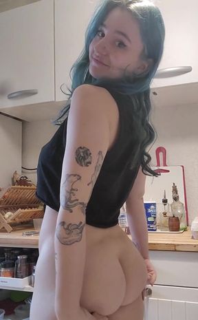 Will you stay with me while I make myself a coffee?