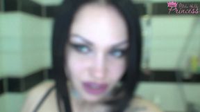 Jerk it to my purple lips