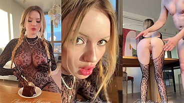 Sexy blonde gets fucked in the ass