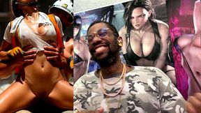 tight juicy bald pussy female construction worker fucking her co-workers, ai generated