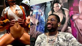 tight juicy bald pussy female construction worker fucking her co-workers, ai generated