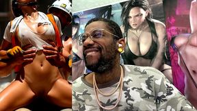 tight juicy bald pussy female construction worker fucking her co-workers, ai generated