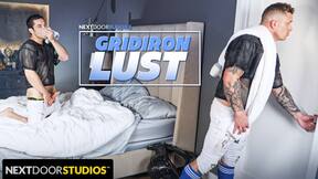 Inked Stud Brock Gives Bushy Andrew More Than a Whiff - NextDoorStudios