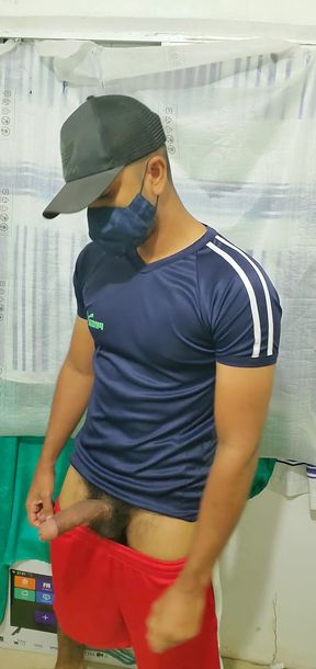 Epic moment from "Gay Muscular Indian Masturbates"