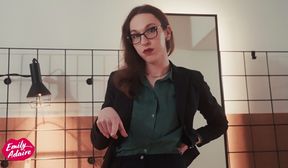 emily adaire you want the job then suck my dick