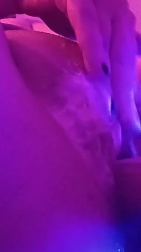 Came Twice Trying My New, Big Squirting Dildo