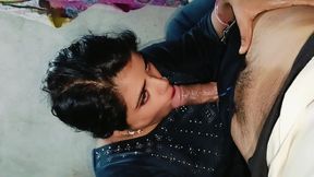 Cumshot in Mouth All Cum Indian Bhabhi Best Oral Sex Face Fucking Video