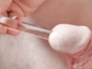 Shy Racoon enjoys banging his urethral gap