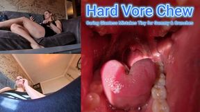 Hard Vore Chew: Caring Giantess Mistakes Tiny for Gummy & Crunches - 360VR
