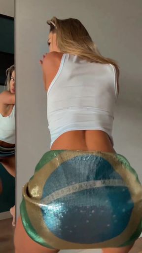 Brazilian flag bikini