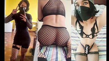 compilation of TrapyAle having a good time with her ass