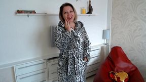 stepmom encourage for the first ejaculation