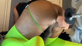 Machine Fucks Big Black Ass