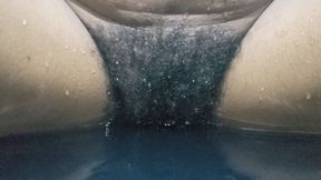Hot Wife Big Pussy Close up in Ocean Waves, Standing Up Homemade Sex Carrying
