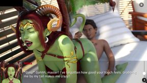 The Spellbook Succubus Sex and Fisting - Animated Porn Game