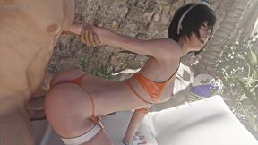 yuffie s sunny beach tease final fantasy encounter