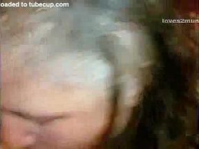 Face Fucking My 49yo Married Granny Neighbor Until She Swallows My Cum