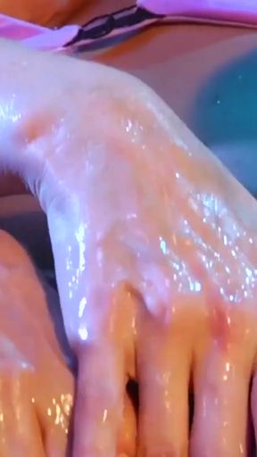 MILFs Julia Ann and Lisa Ann lesbian sex session   Clip 1
