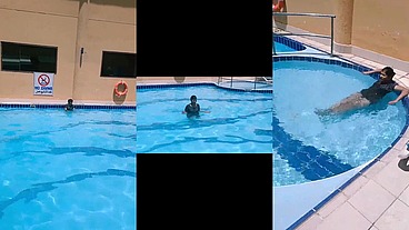 Sexyrubyrajchauhan - Ruby Enjoying In Pool..