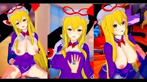 Yukaris Busty Curves Teased Pleasured in Hot 3D Hentai Fantasy