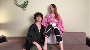 Gothic Student Dominates Babe in Dirty Talk and Rough Doggystyle