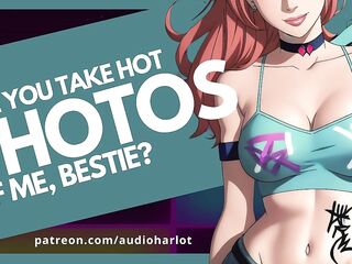 Helping Your Fitness Model Bestie Take Images For A Competition (Audio Porn)