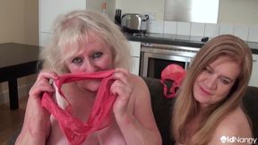 Fluffy Mom Lesbian Licking Vagina And Toy Fun