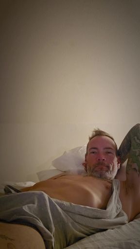 Grey Tank Cock Tease