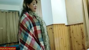 Aunty caught me while fucking her friend Mim! Caught sex