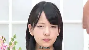 Mikako Abe And Abe Mikako - Eng Subs - Teeny Tiny Japanese Newscaster Trying To Do Her Job, But Hard Cocks Keep Stopping Her