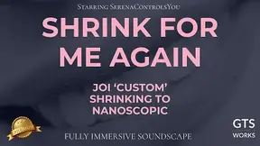 Immersive Giantess ASMR: Stroke to Shrink, Worship My Every Command