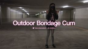 KMM-32 - Outdoors Bondage Chastity Cum