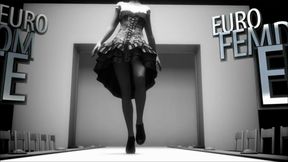ELECTRA - 'Femdom Gothic Style' - INHUMAN Trampling and Headcrushing Under High Heels